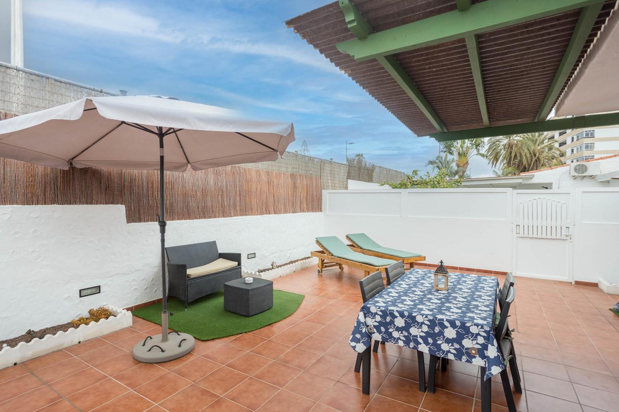 Private Chill-Out Terrace Bungalow - Pool San Bartolomé Exterior foto