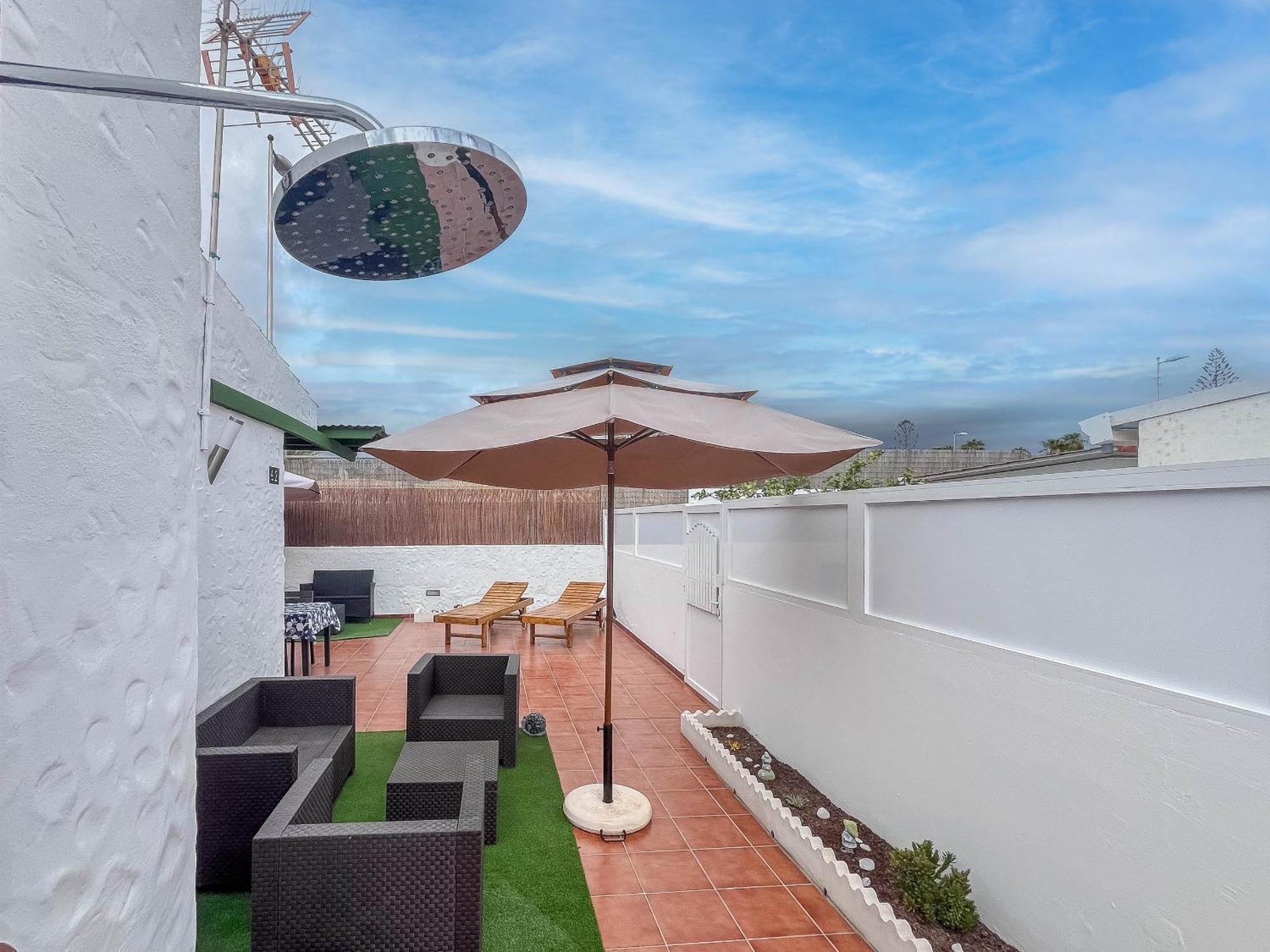 Private Chill-Out Terrace Bungalow - Pool San Bartolomé Exterior foto